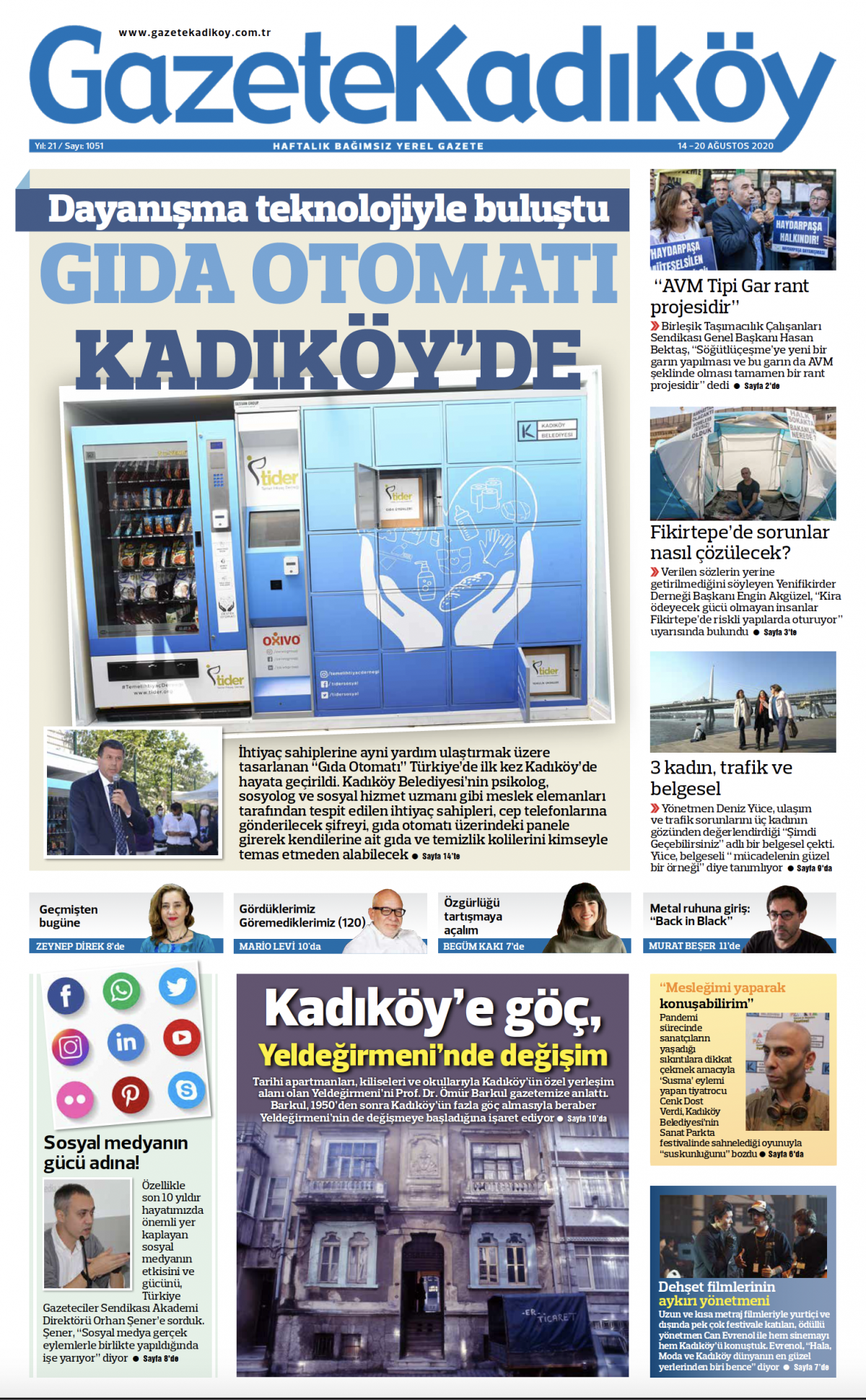 Gazete Kadıköy - 1051. Sayı